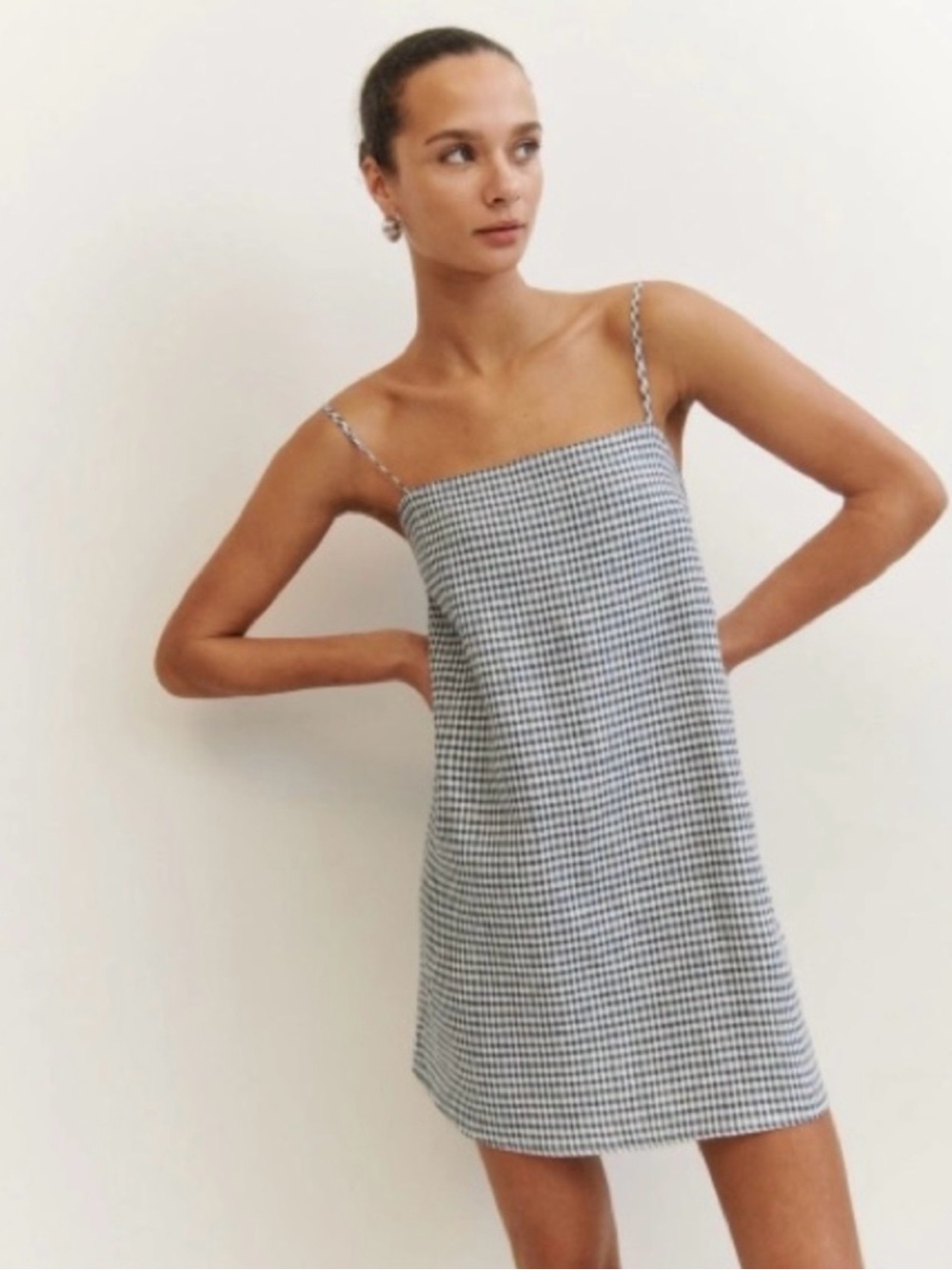 Reformation Aubree Linen Dress